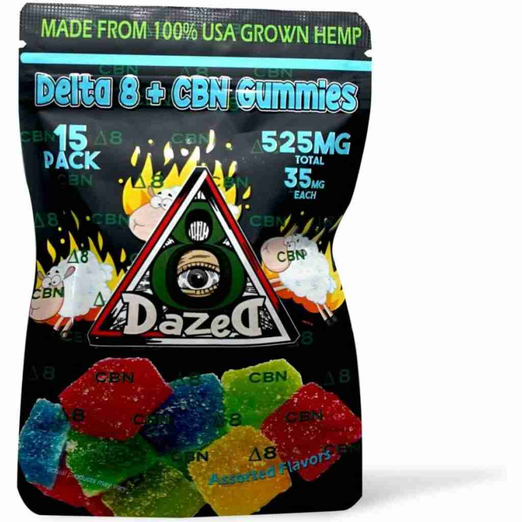 Buy DazeD8 CBN Delta 8 Gummies