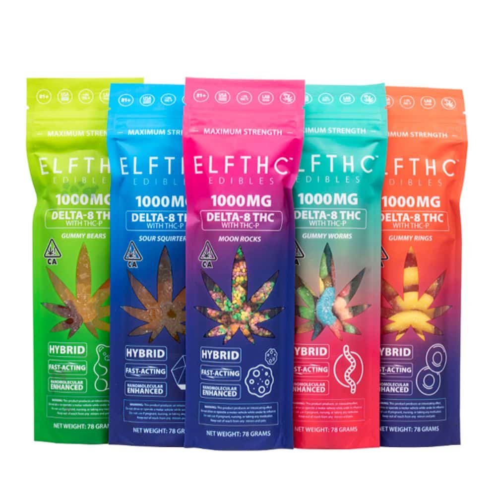 Buy ELF THC DELTA-8 + THC-P CANDIES 1000MG