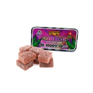 Buy Golden Monkey Extracts – High Dose Grape Blast Gummy 1000MG THC