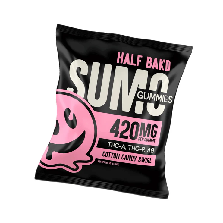 Buy Half Bak’d Sumo Blend Gummies 2ct 840mg