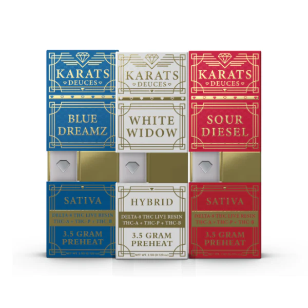 Buy Karats Deuces Blend Pre-Heat Disposable 3.5g