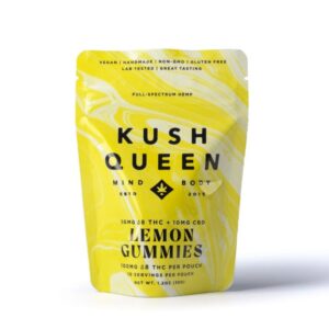 Lemon Delta 8 THC + CBD Gummies EU