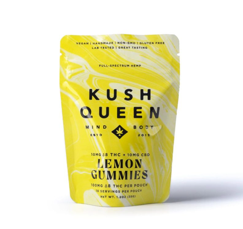 Lemon Delta 8 THC + CBD Gummies EU