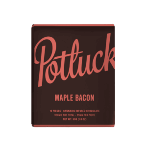 Buy Potluck Chocolate – Maple Bacon 300MG THC