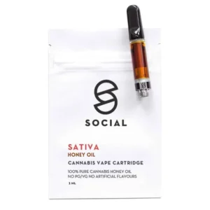Buy Social Honey Oil Vape Cartridges