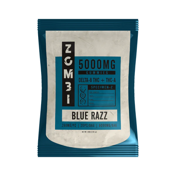 Buy Zombi Delta 8 & THC-A Gummies 5000mg