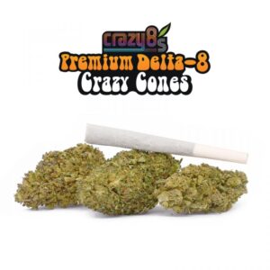 Crazy Cones Delta 8 THC Pre Roll  Joints