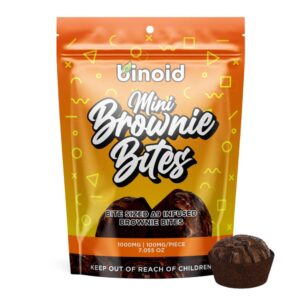 DELTA 9 MINI BROWNIE BITES – 1000MG