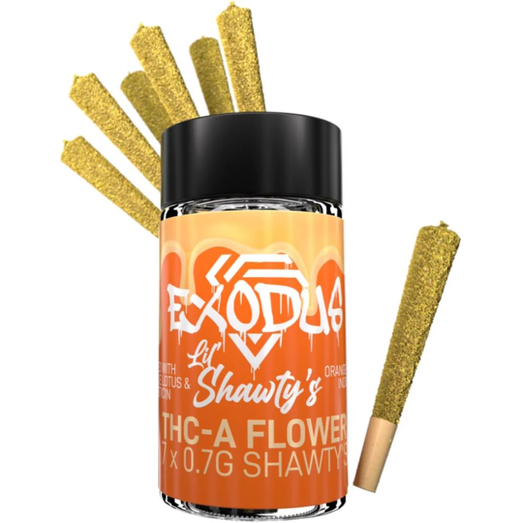 Exodus Lil Shawty’s THCA Pre-Rolls 4.9g