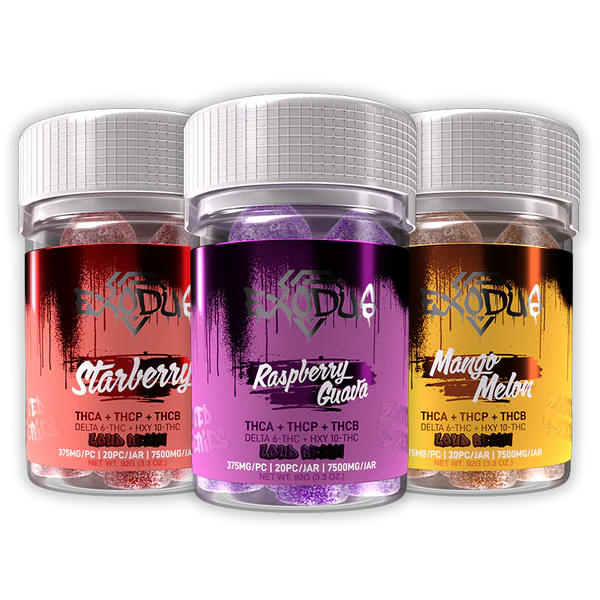 Exodus Zooted Zeries Gummies 7500mg