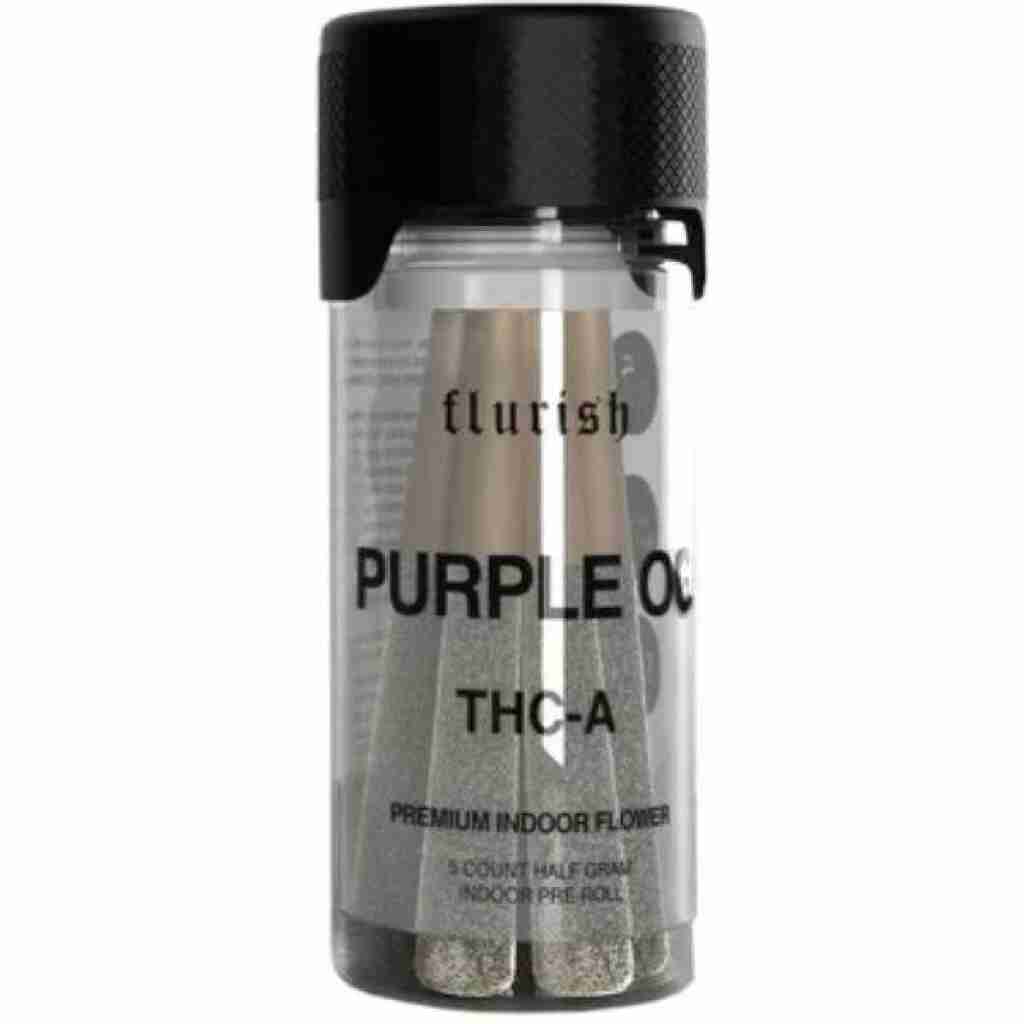 Flurish THCA Premium Pre-Roll 2.5g 5pc Purple OG