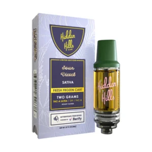 Hidden Hills Heady Blend THCA Vape Cartridge