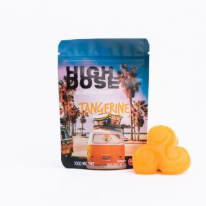 High Dose – Tangerine 1000/1500MG THC