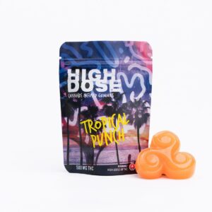 High Dose – Tropical Punch 500/1000MG THC