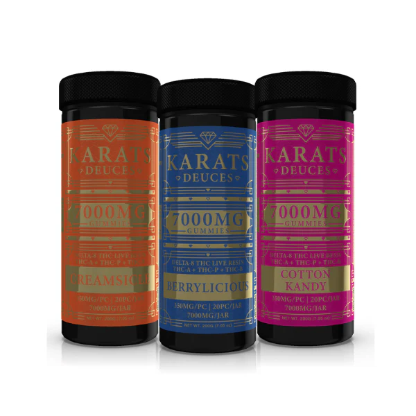 Karats Deuces Live Resin Gummies 7000mg