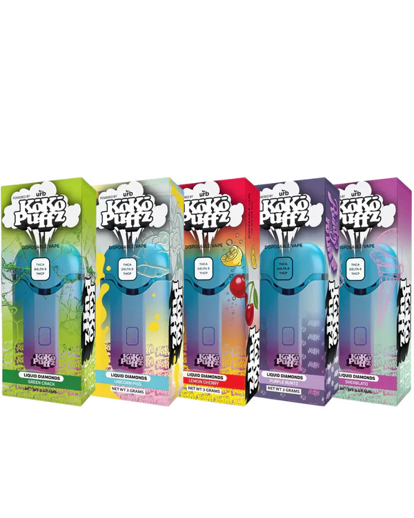 Koko Puffz Liquid Diamonds Disposable Vape Cartridge