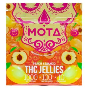 MOTA Peach Mango Jellies 1000mg THC